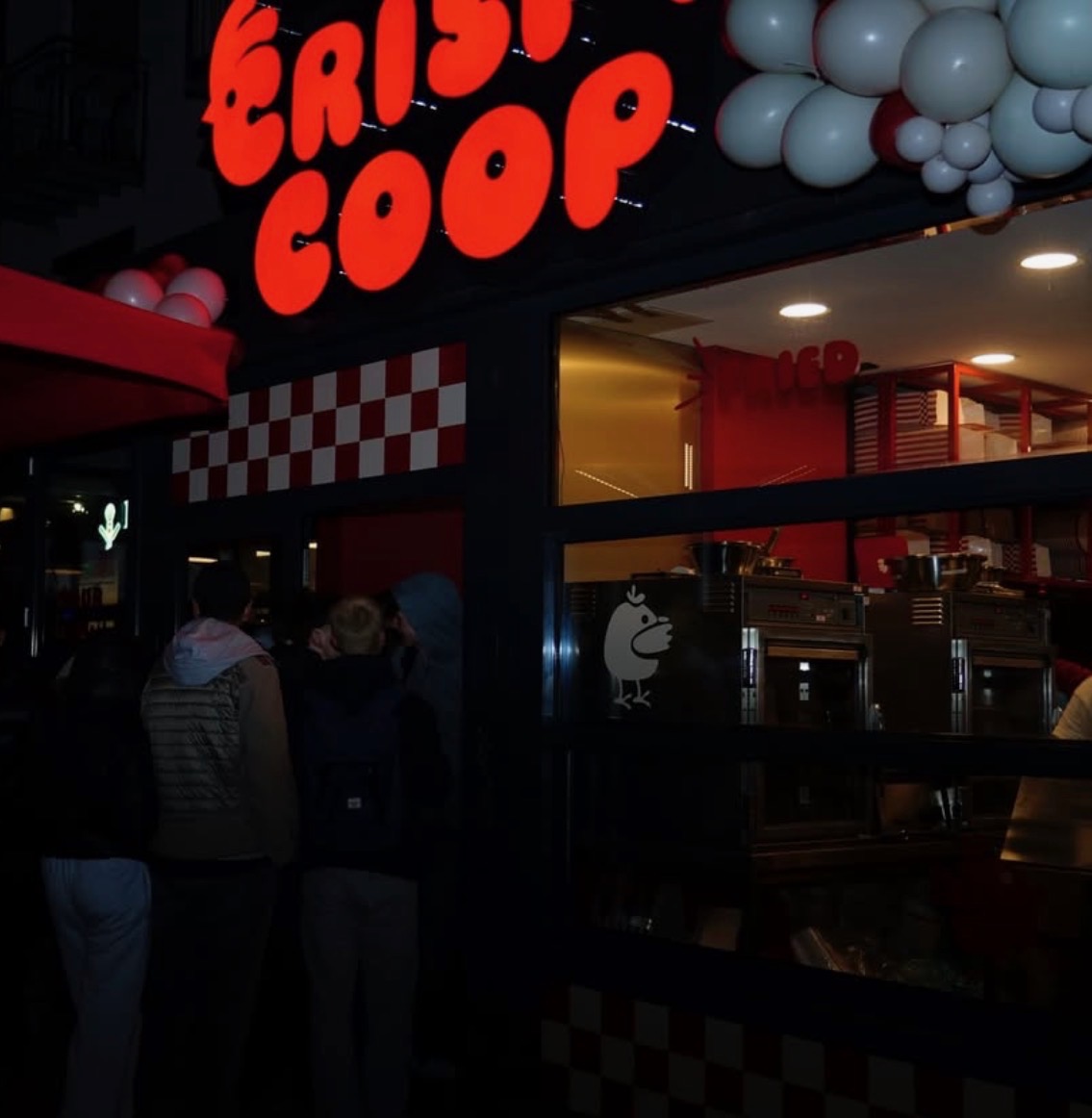 Crispy Coop restaurant at Bismarckstraße 59 in Darmstadt